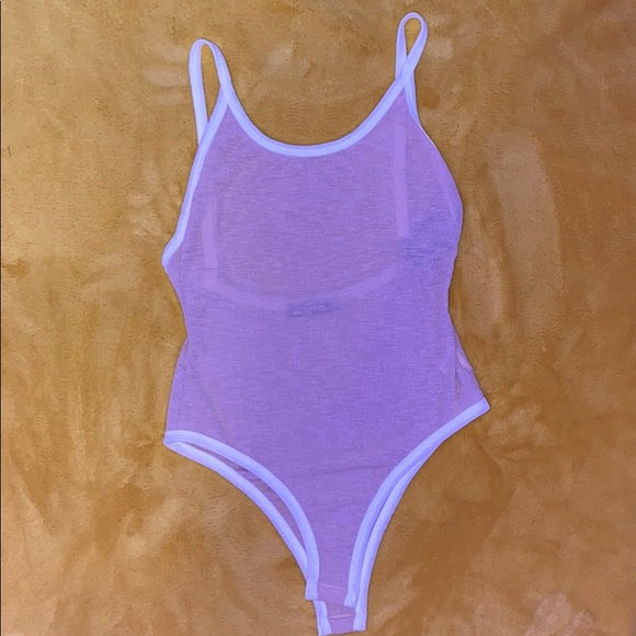 Dusty rose bodysuit - Picture 1 of 3